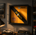 3D Shadow Box Araba Tablosu - Shelby GT500 Temalı Hazır Diecast Duvar Çerçevesi